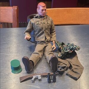 Gijoe action figurine-redhead